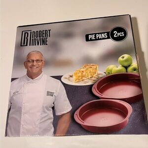Robert Irvine Pie Pans Set of 2